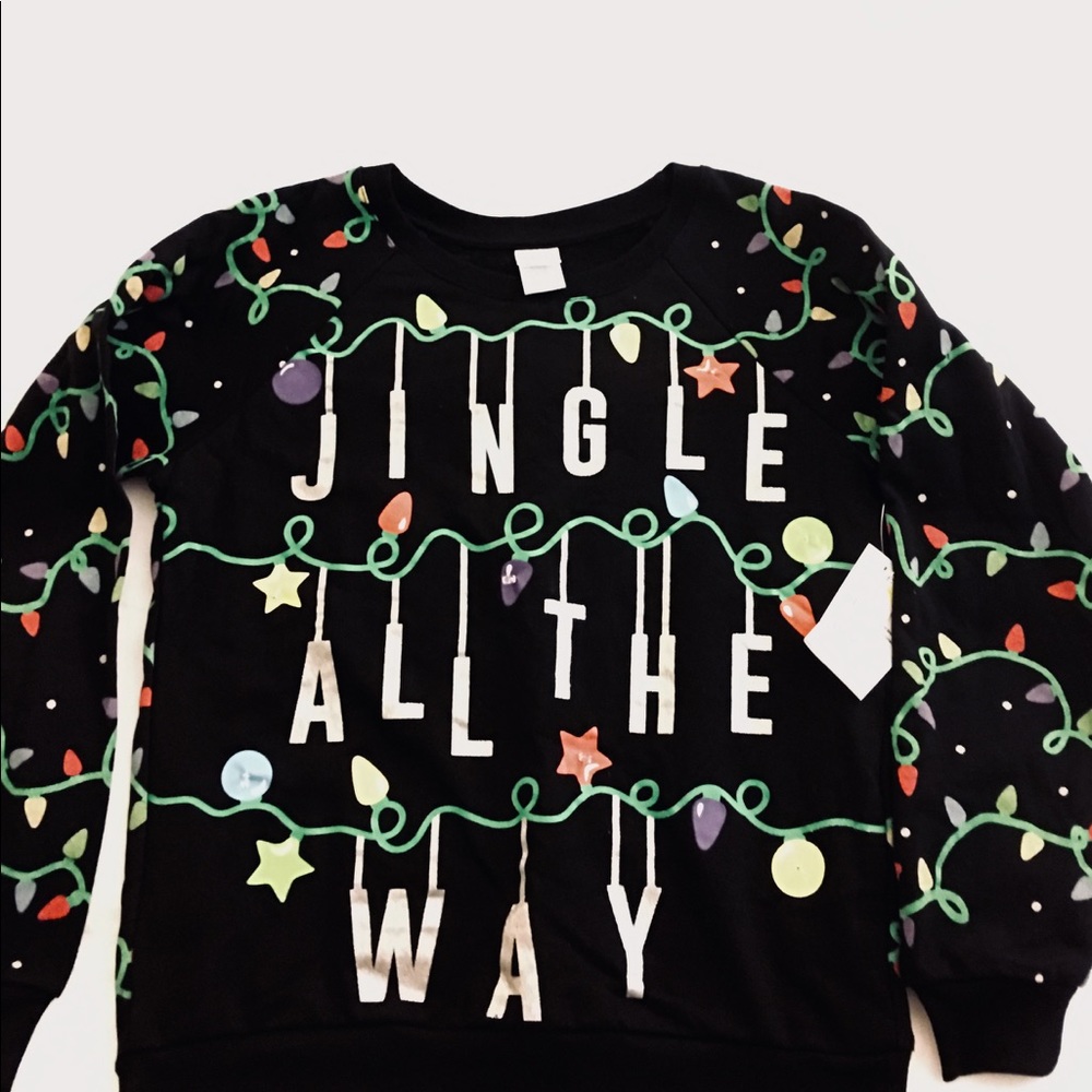 Christmas Sweater with Xmas Lights!